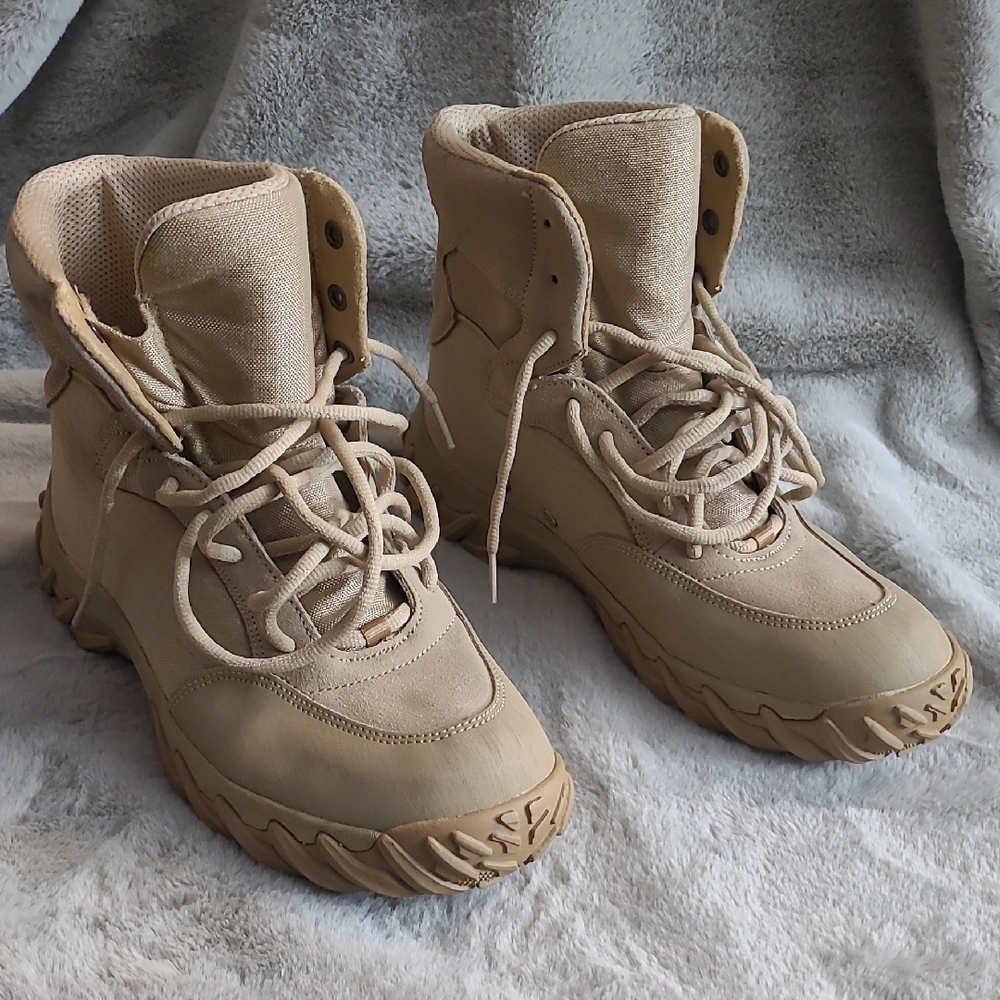 Desert Combat Tactical Boots Moto Mens 11.5